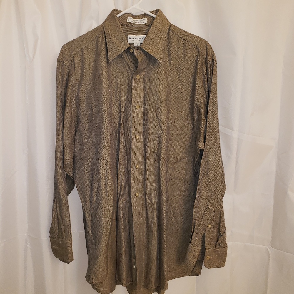 Hathaway Single Needle Tailoring 16-33